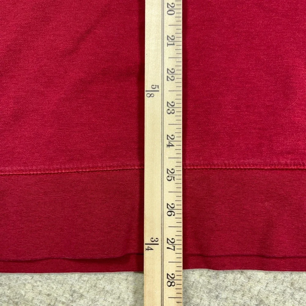 Polo Ralph Lauren Sweater‎ Men XXL 2XL Red Gray Pullover Quarter Zip Performance